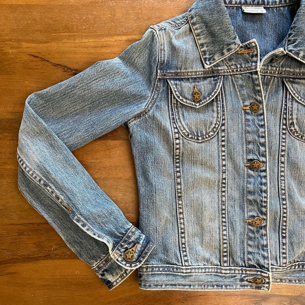 Converse ⭐️ Jean Jacket || SZ XS - Picture 13 of 15